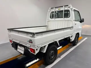 White 1996 Subaru Sambar Truck, 5-Speed Manual, imported kei truck, stock KTD-0669 (photo 4)