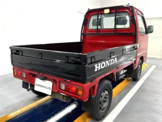Red 1997 Honda Acty Truck, Automatic, imported kei truck, stock KTD-0681 (photo 4)