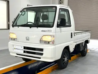 White 1997 Honda Acty Truck, 92,800 miles, E07A 660 cc, stock KTD-0686 (photo 2)