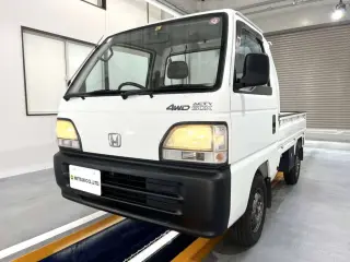White 1997 Honda Acty Truck, 83,300 miles, E07A 660 cc, stock KTD-0687 (photo 2)