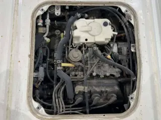 White 1997 Honda Acty Truck, 83,300 miles, E07A 660 cc, stock KTD-0687 (photo 6)