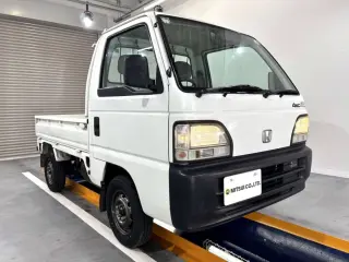 White 1997 Honda Acty Truck 4WD kei truck for sale, stock KTD-0696 (photo 1)