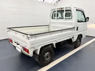 White 1997 Honda Acty Truck, 5-Speed Manual, imported kei truck, stock KTD-0697 (photo 4)