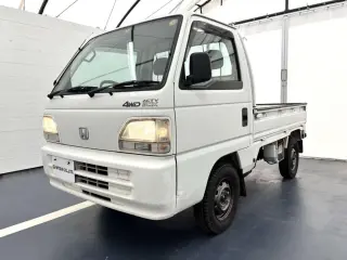 White 1997 Honda Acty Truck, 41,300 miles, E07A 660 cc, stock KTD-0697 (photo 2)