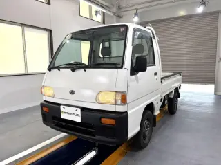 White 1997 Subaru Sambar Truck, 39,900 miles, EN07 660 cc, stock KTD-0705 (photo 2)