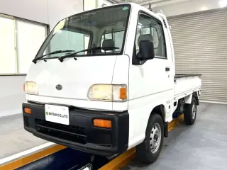 White 1997 Subaru Sambar Truck, 47,900 miles, EN07 660 cc, stock KTD-0707 (photo 2)