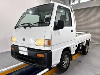 1997 Subaru Sambar Truck — White 4WD Kei Trucks, photo 2 of 24