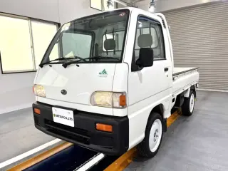 1997 Subaru Sambar Truck — White 4WD Kei Trucks, photo 2 of 25