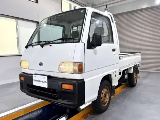 1997 Subaru Sambar Truck — White 4WD Kei Trucks, photo 2 of 25