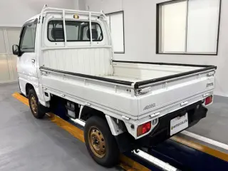 1997 Subaru Sambar Truck — White 4WD Kei Trucks, photo 3 of 25