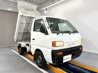 1997 Suzuki Carry Dump — White 2WD Kei Trucks, photo 1 of 27