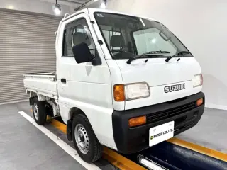 White 1997 Suzuki Carry Dump, 5-Speed Manual, imported kei truck, stock KTD-0718 (photo 8)