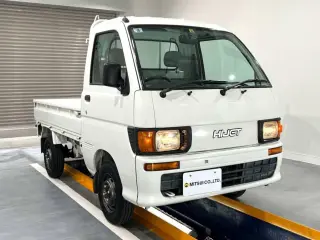White 1998 Daihatsu Hijet Truck 2WD kei truck for sale, stock KTD-0725 (photo 1)