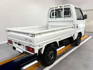 White 1998 Honda Acty Truck, 5-Speed Manual, imported kei truck, stock KTD-0732 (photo 4)