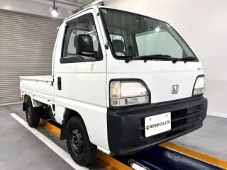 White 1998 Honda Acty Truck 2WD kei truck for sale, stock KTD-0732 (photo 1)