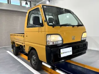 1998 Honda Acty Truck — Yellow 4WD Kei Trucks, photo 1 of 24