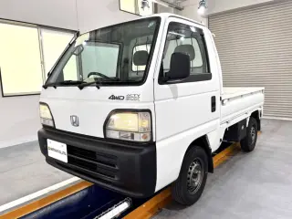 White 1998 Honda Acty Truck, 36,900 miles, E07A 660 cc, stock KTD-0741 (photo 2)