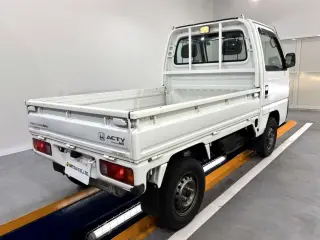 White 1998 Honda Acty Truck, 5-Speed Manual, imported kei truck, stock KTD-0741 (photo 4)