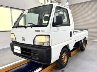 1998 Honda Acty Truck — White 4WD Kei Trucks, photo 2 of 24