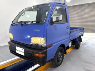 Blue 1998 Mitsubishi Minicab Truck, 75,000 miles, 3G83 660 cc, stock KTD-0755 (photo 2)