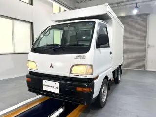 White 1998 Mitsubishi Minicab Truck, 23,600 miles, 3G83 660 cc, stock KTD-0756 (photo 2)
