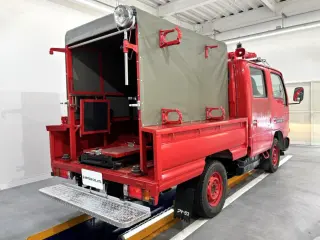 Red 1998 Nissan Atlas Truck, 7,500 miles, NA20 2000 cc, stock KTD-0759 (photo 6)