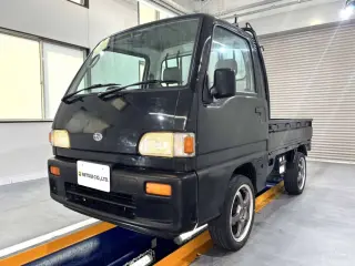 Black 1998 Subaru Sambar Truck, 87,800 miles, EN07 660 cc, stock KTD-0762 (photo 2)