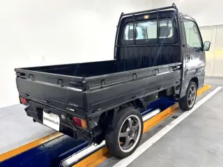 Black 1998 Subaru Sambar Truck, 5-Speed Manual, imported kei truck, stock KTD-0762 (photo 4)