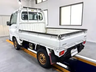 1998 Subaru Sambar Truck — White 4WD Kei Trucks, photo 3 of 27