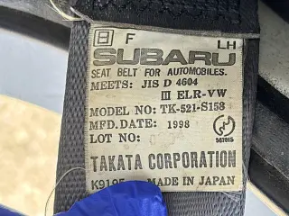 1998 Subaru Sambar Truck — White 4WD Kei Trucks, photo 24 of 27