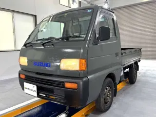 1998 Suzuki Carry Truck — Gray 2WD Kei Trucks, photo 2 of 23