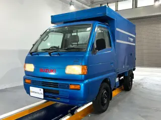 1998 Suzuki Carry Truck — Blue 2WD Kei Trucks, photo 2 of 31