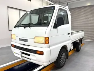 White 1998 Suzuki Carry Truck, 87,800 miles, F6A 660 cc, stock KTD-0770 (photo 2)