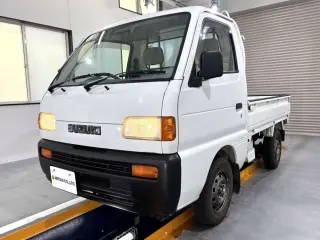 1998 Suzuki Carry Truck — White 4WD Kei Trucks, photo 2 of 27