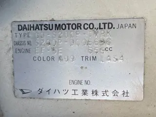 1999 Daihatsu Hijet Truck — Gray 2WD Kei Trucks, photo 26 of 26