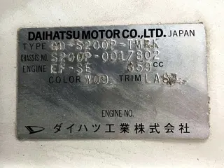 1999 Daihatsu Hijet Truck — White 2WD Kei Trucks, photo 23 of 23
