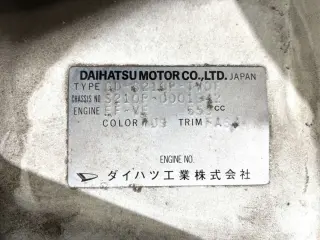 1999 Daihatsu Hijet Truck — White 4WD Kei Trucks, photo 25 of 26