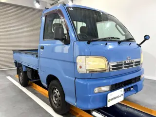1999 Daihatsu Hijet Truck — Blue 4WD Kei Trucks, photo 1 of 26