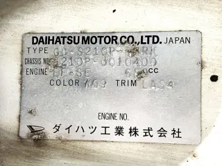 1999 Daihatsu Hijet Truck — White 4WD Kei Trucks, photo 23 of 23
