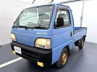 1999 Honda Acty Truck — Blue 4WD Kei Trucks, photo 2 of 26