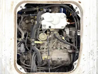 White 1999 Honda Acty Truck, 32,700 miles, E07A 660 cc, stock KTD-0796 (photo 10)