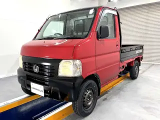 1999 Honda Acty Truck — Red 4WD Kei Trucks, photo 2 of 25