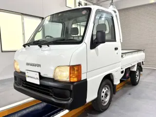 White 1999 Subaru Sambar Truck, 63,400 miles, EN07 660 cc, stock KTD-0819 (photo 2)