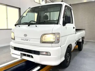 White 2000 Daihatsu Hijet Truck, 41,400 miles, EF 660 cc, stock KTD-0827 (photo 2)