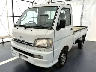 White 2000 Daihatsu Hijet Truck, 78,700 miles, EF 660 cc, stock KTD-0829 (photo 2)