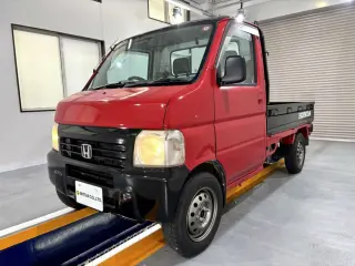 2000 Honda Acty Truck — Red 4WD Kei Trucks, photo 2 of 25