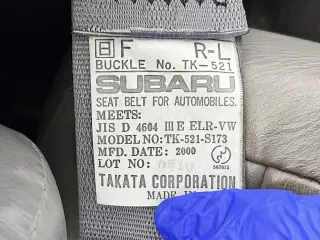 2000 Subaru Sambar Truck — White 2WD Kei Trucks, photo 23 of 26
