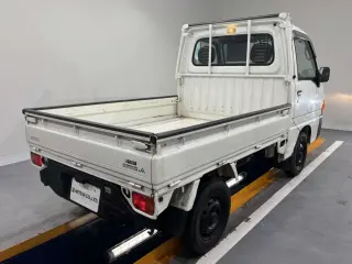 White 2000 Subaru Sambar Truck, 5-Speed Manual, imported kei truck, stock KTD-0851 (photo 4)