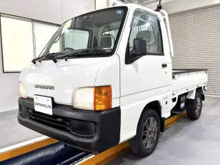 2000 Subaru Sambar Truck — White 4WD Kei Trucks, photo 2 of 27
