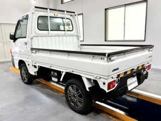 2000 Subaru Sambar Truck — White 4WD Kei Trucks, photo 3 of 27